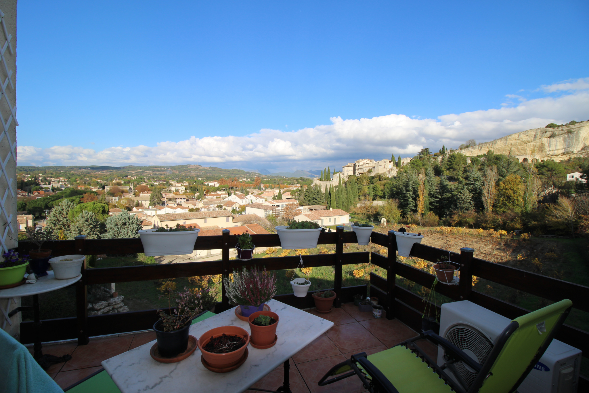 Appartement avec terrasse à la vue imprenable